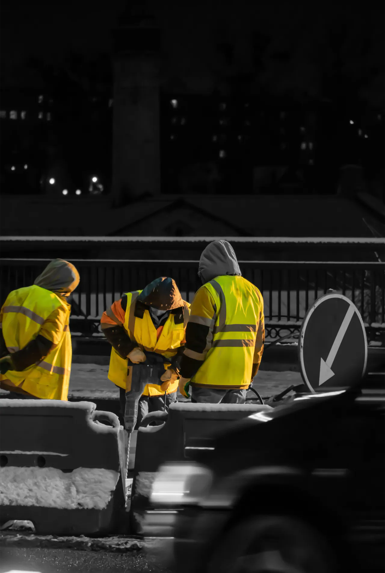 An ordinary week in a utilities contractor and the record it leaves