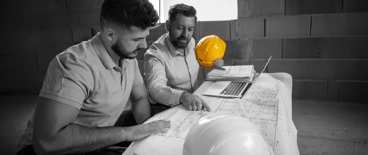 Client viewing their project portal during a demo