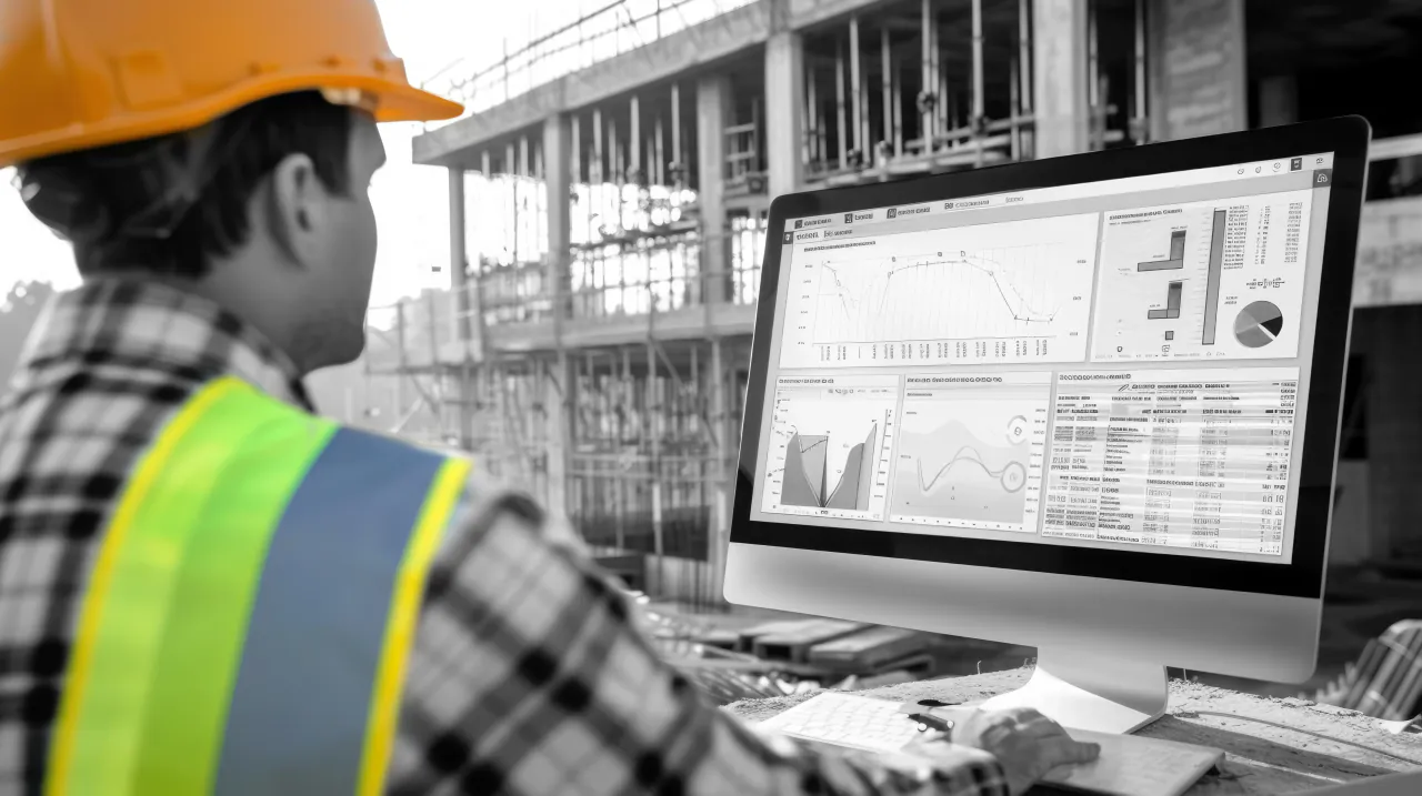What is counted in the Unibuild live cost position for a construction project