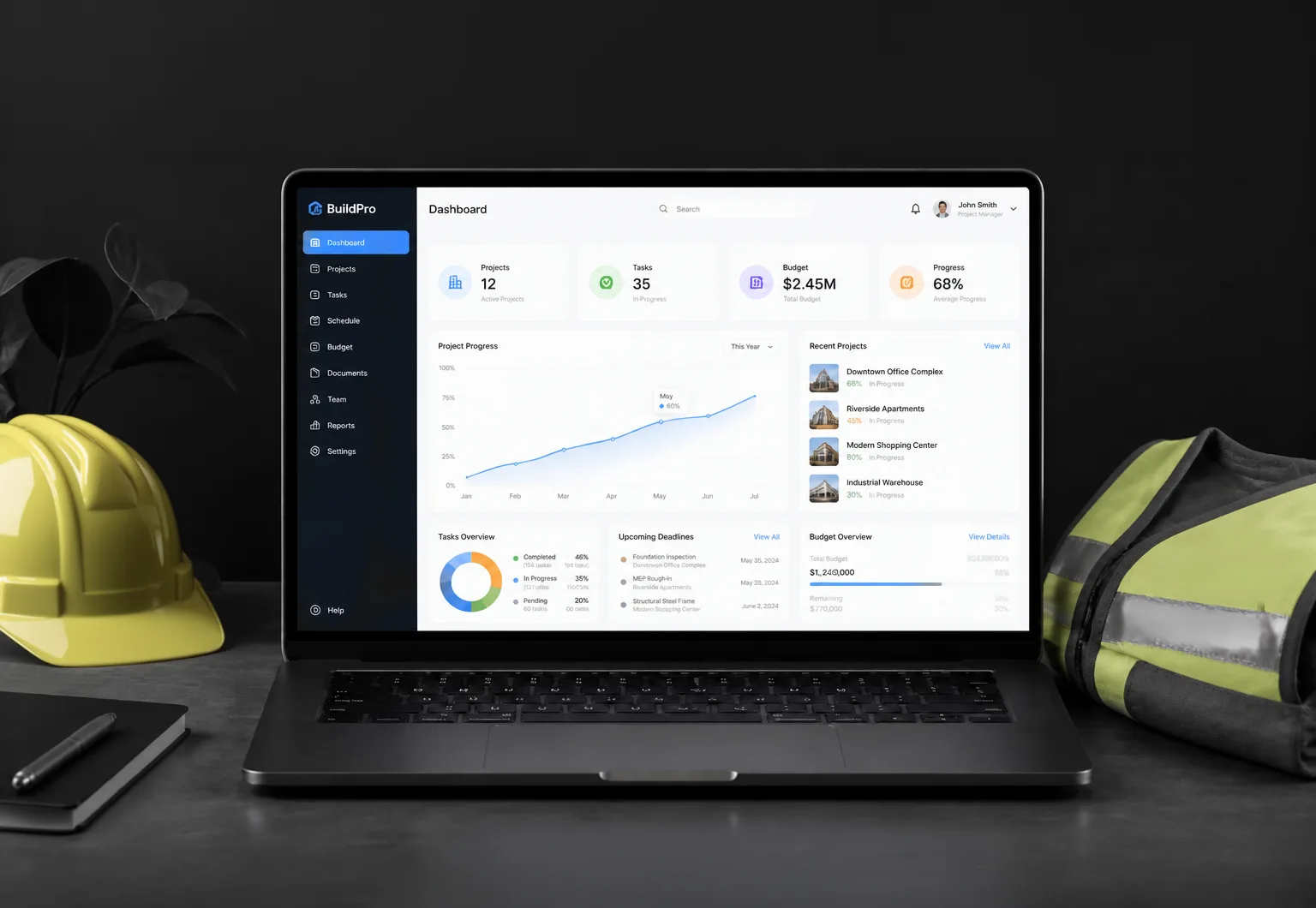 Estimator reviewing a price library in Unibuild