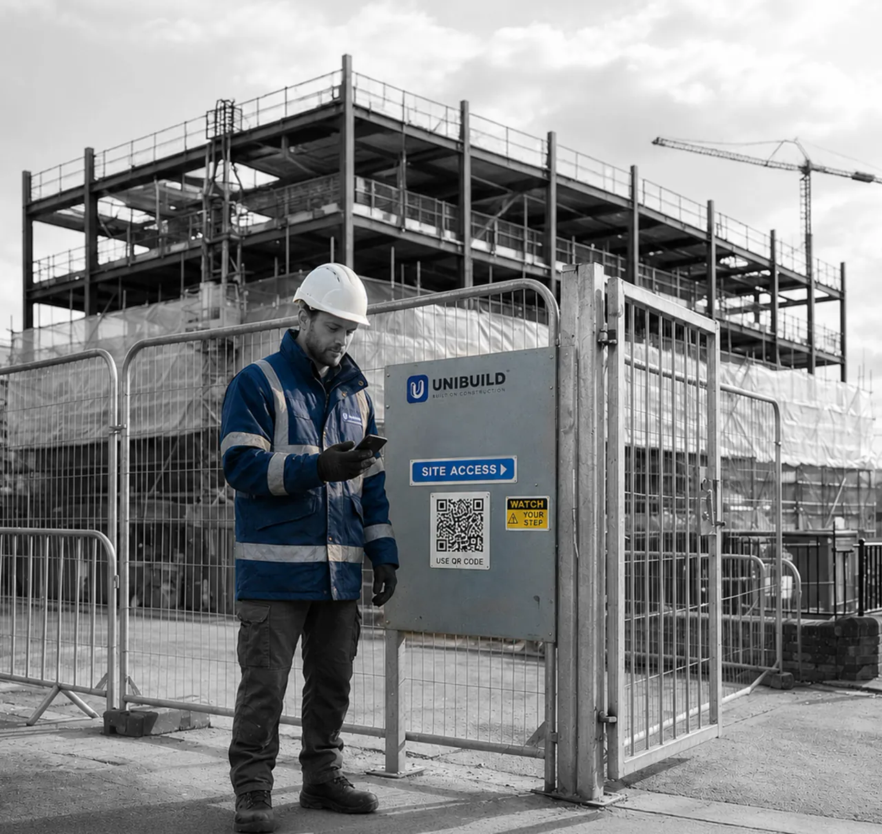 M&E and building services contractors running jobs in Unibuild